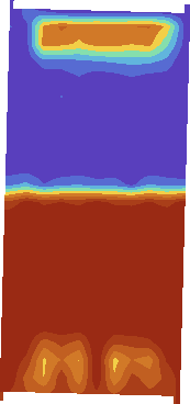 Zonne-instraling heatmap